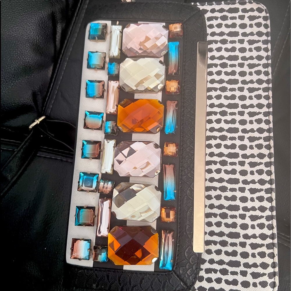 Aldo crossbody big rhinestones